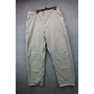 Carhartt Men's Kaki Carpenter Pants-40 x 34-Original Dungaree